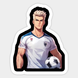 Football Goal Kick Sticker